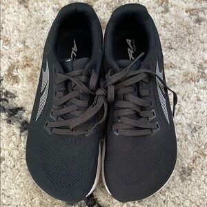 Altra Black and White Athletic Shoes Sleek Design